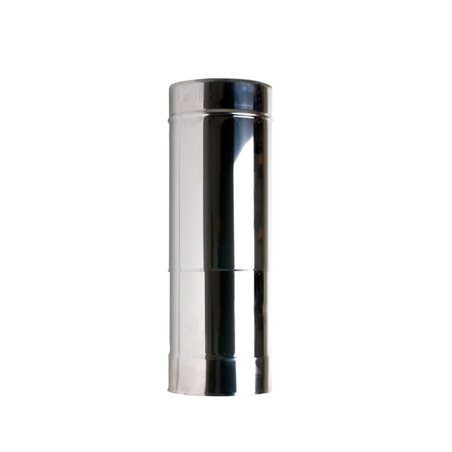 350-500mm  Adjustable Length Twin Wall Insulated Flue Pipe