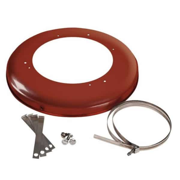 Chimney Cowl Oversized Adaptor Plate for Large Chimney Pots