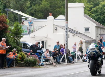 Disused Chimney Cap - Isle of Man TT Sited on Hawtorn Pub